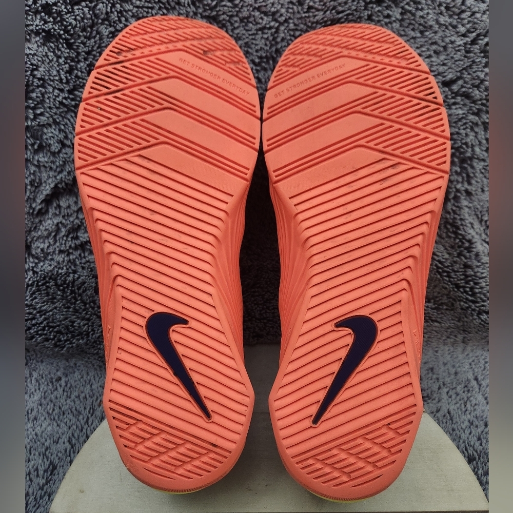 Nike Metcon 6 Royal Blue Coral Yellow Athletic Shoes Men's Size 13 - Picture 7 of 8